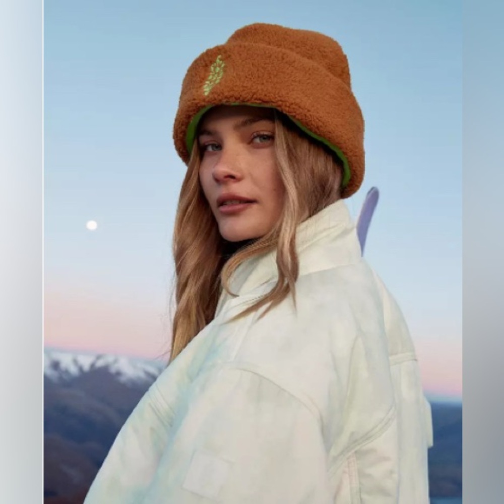 FP Movement Women's Back Roads Beanie in Color Amber